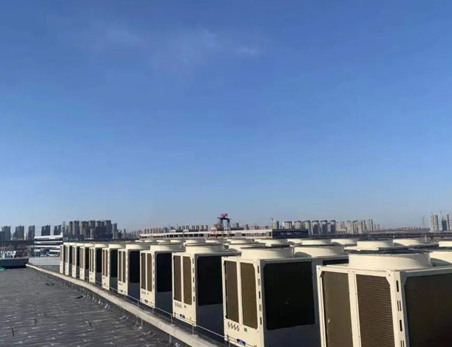 山东泰安空气能热水器热泵案例