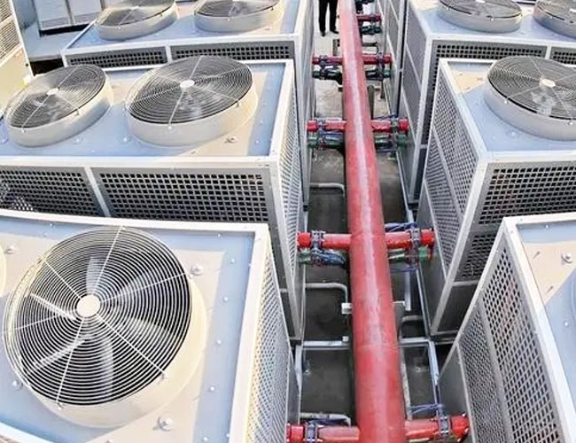 河北保定空气能热水器热泵案例
